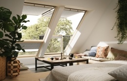 Duo de verrière balcon VELUX