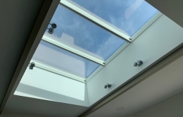 Verrière VELUX dans extension