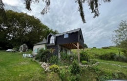 Extension bois sur pilotis Loupfougères